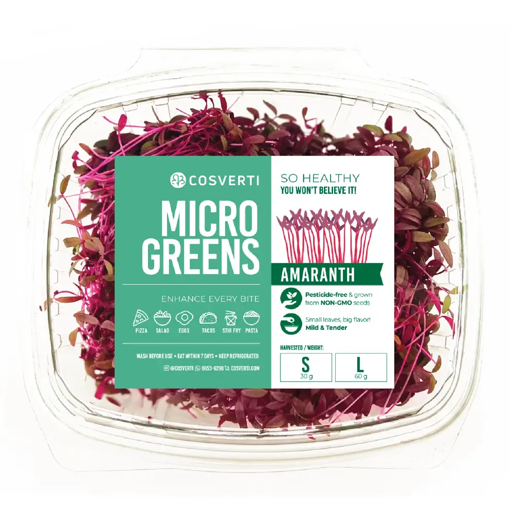 Radish Mix Microgreens