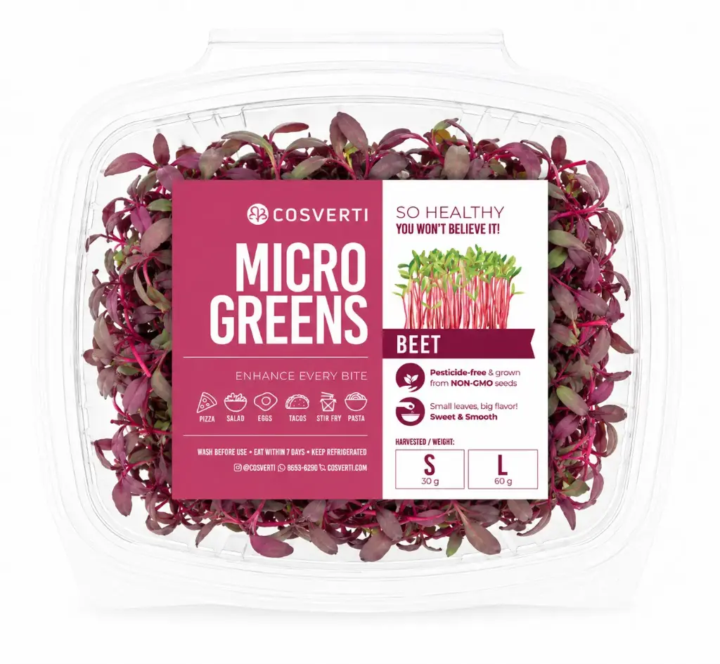Beet Microgreens