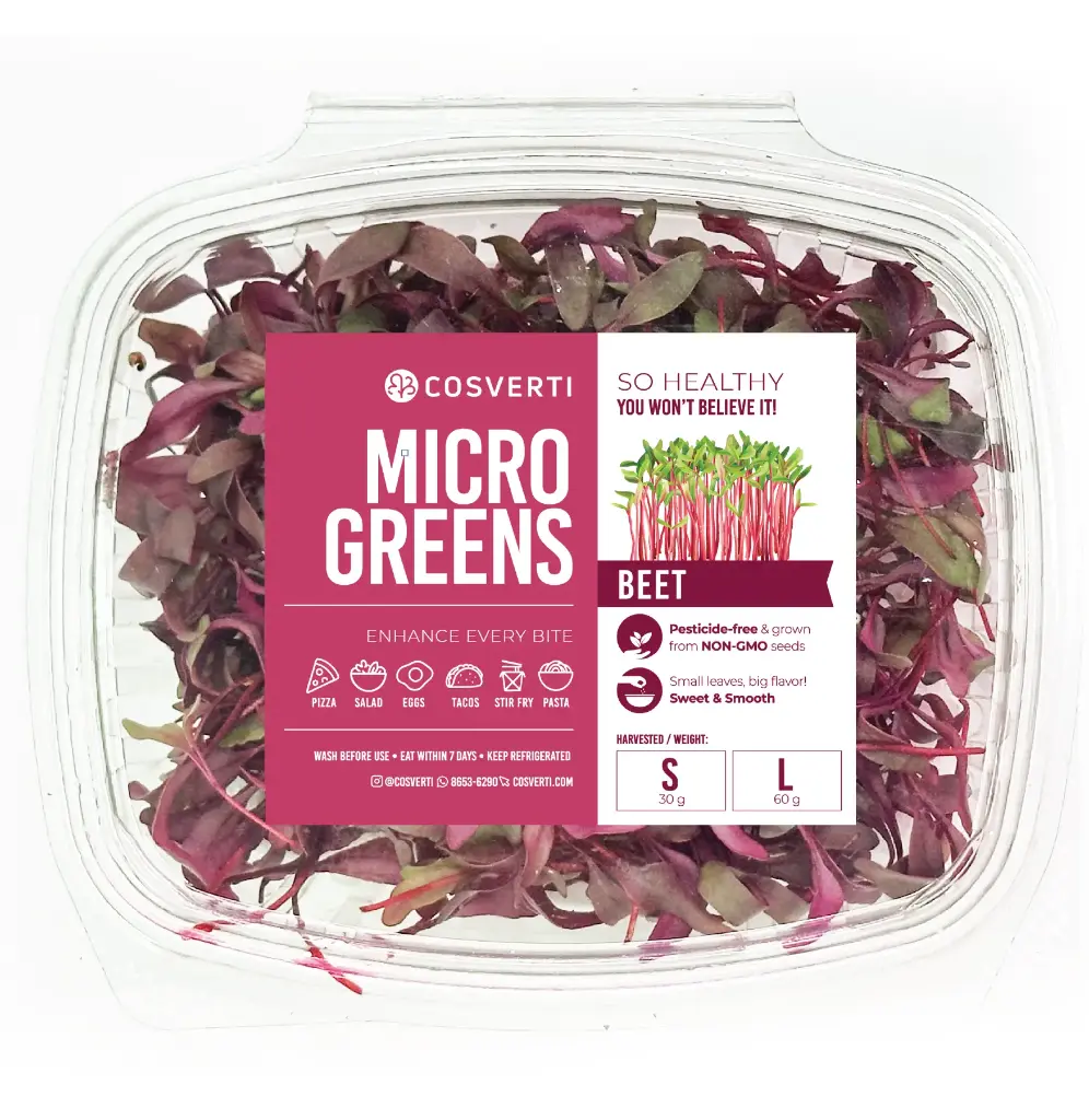 Beet Microgreens