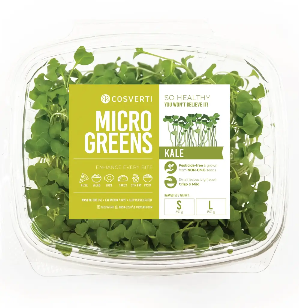 Microgreens de kale