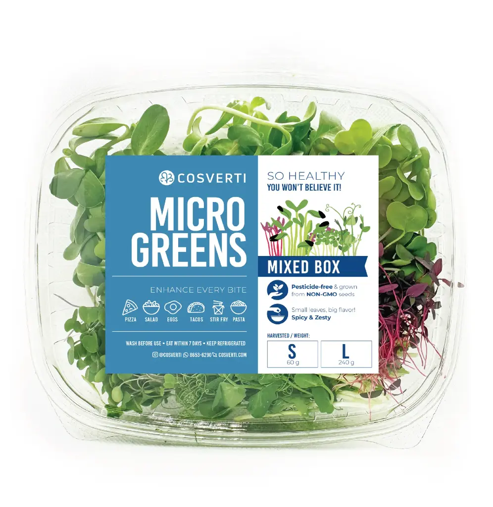 Mixed Box Microgreens