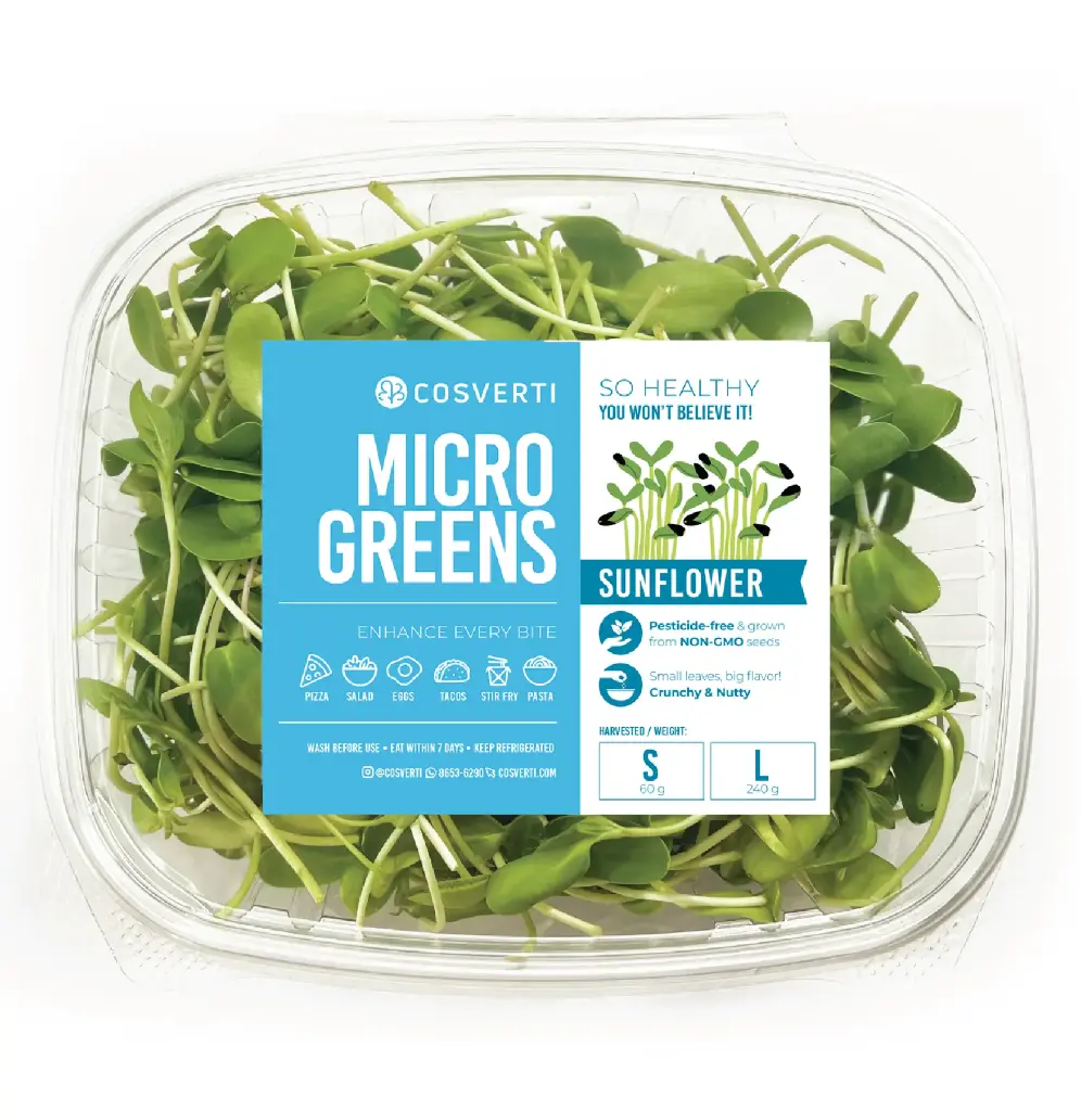 Sunflower Microgreens
