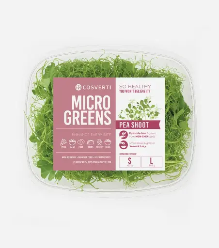 Pea Shoot Microgreens