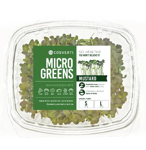 Microgreens de mostaza